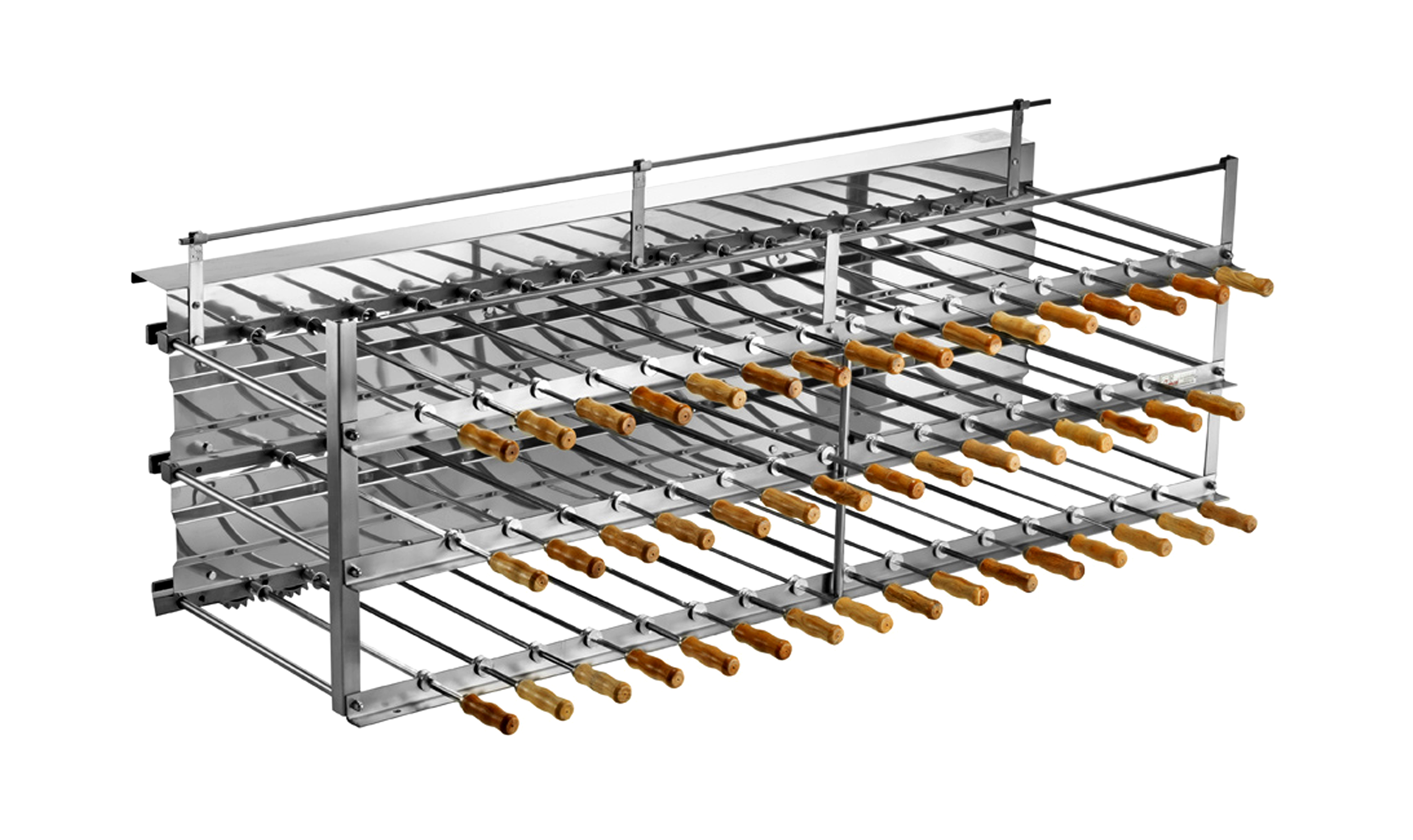 Rotisserie System for Brazilian BBQ - 47 Skewers Rotisserie System for Brazilian BBQ - 47 Skewers